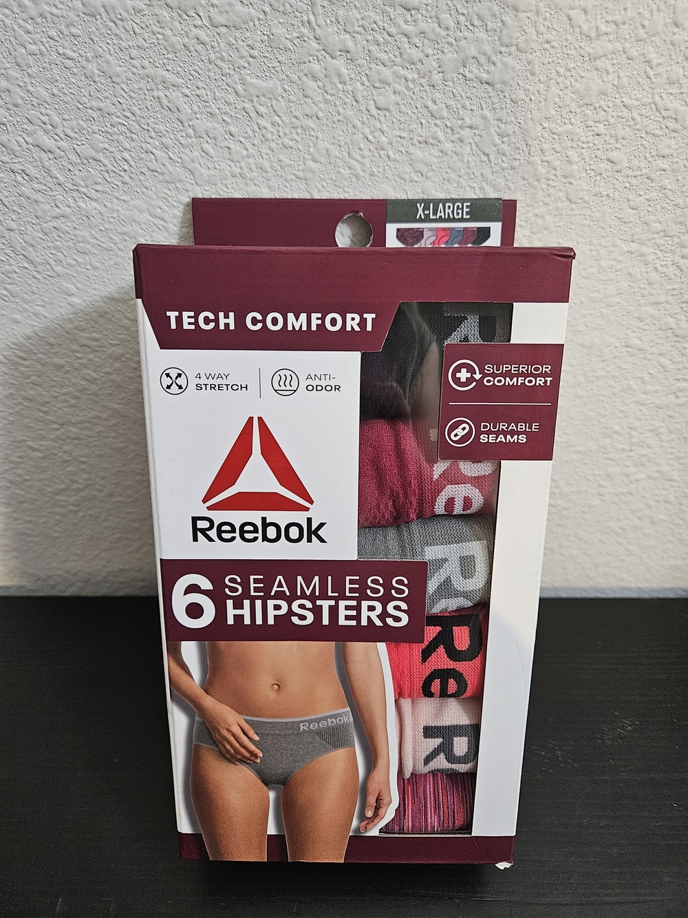 Reebok Seamless Hipsters Multipack XL